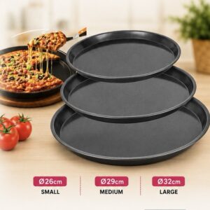 3set Pizza pan