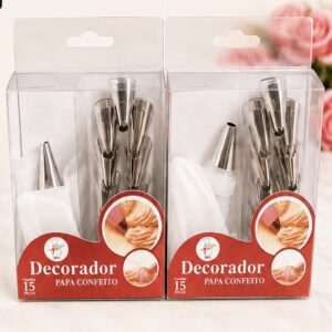 15set nozzle with pipping bag